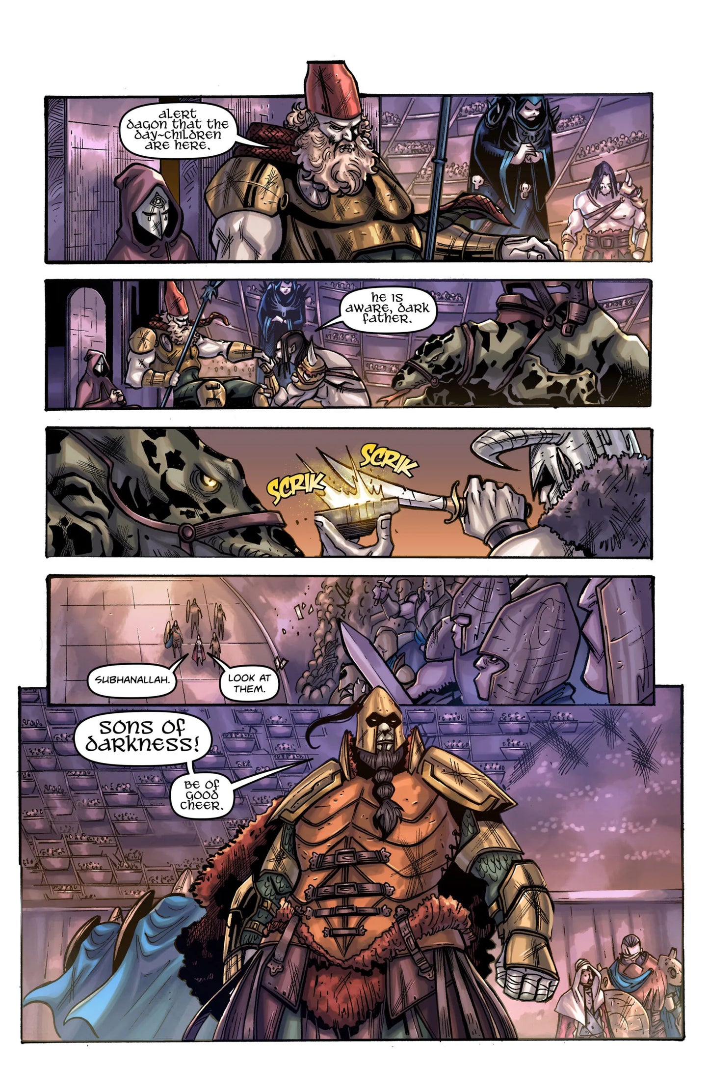 Dagar the Desert Hawk and the Sons of Darkness Vol. 2 (Paperback Version)