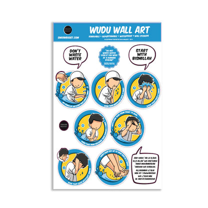 Wudu Steps Wall Art